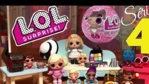 'LOL Surprise Dolls Série 4 Lil Sisters Eye Spy e Fashion Crush'