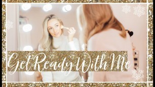 'CHRISTMAS GET READY WITH ME ✨ Festive Party Makeup & Outfit // Fashion Mumblr'