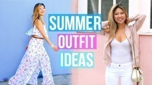 'Summer Fashion Lookbook 2016! 5 Outfit Ideas!'