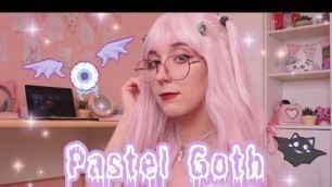 'Trying Pastel Goth Aesthetic'