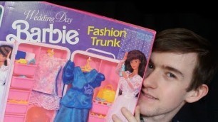 'Unboxing & Reviewing 1990 Wedding Day Barbie Fashion Trunk (No.7237)'