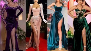 'Royal Queens sweetheart evening dresses velvet prom dresses 2022 styles'