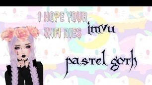 'Imvu| Pastel Goth Outfit *Requested*'