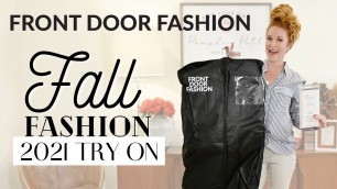'Front Door Fashion Review - Fall Fashion 2021| Best Clothing Subscription for Women'