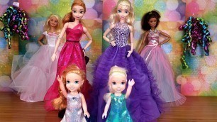 'Elsa and Anna toddlers - dress up - Barbie'