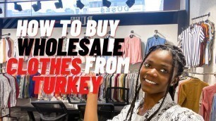 'HOW TO BUY WHOLESALE CLOTHES IN TURKEY || MERTER TEXTILE ISTANBUL'
