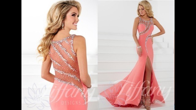 'Tiffany Prom Dress 16084 from Peaches Boutique, Chicago, IL'