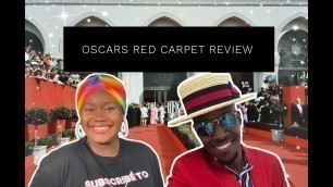 '2021 Oscars Red Carpet Review'