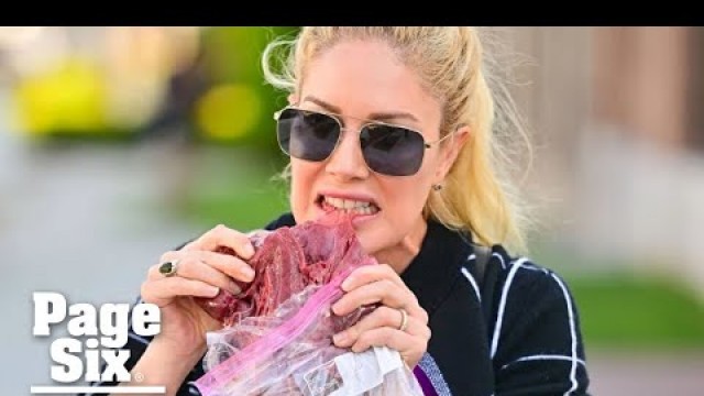 'Heidi Montag reveals the reason behind her raw meat diet | Page Six Celebrity News'