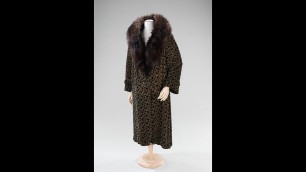 'Glamorous Vintage Winter Coats 1920s-1930s Fashion History'