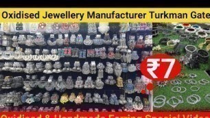 'Delhi Turkman Gate Oxidised Jewellery Manufacturer | Oxidised Earring Handmade Earring Antic Earring'