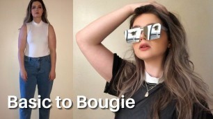 'how to elevate a basic outfit | basic to bougie #looks'