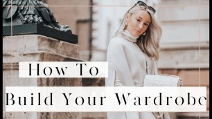 'HOW TO BUILD YOUR WARDROBE  - The Basics - // Fashion Mumblr'