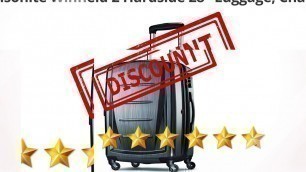 'Samsonite Winfield 2 Hardside 28" Luggage, Charcoal  | Review and Discount'