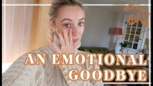 'AN EMOTIONAL GOODBYE // + Autumn Practical Outfits // Fashion Mumblr Vlogs'