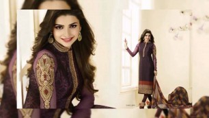 'Pakistani Salwar Suits Crepe Designer Suits Collection 2016 | manish malhotra new fashion collection'
