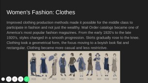 'Fashion in the 1920s   Google Slides'