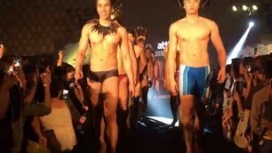 'Fashion show แฟชั่นโชว์กางเกงว่ายน้ำ Vol.2 Swimwear #Fashion #Show #Men #attitude Party'