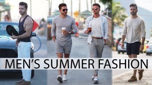 'MEN’S OUTFIT INSPIRATION | SPRING & SUMMER FASHION LOOKBOOK | Easy Outfits for Men'