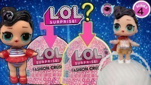 'LOL Surprise Series 4 Fashion Crush | Rare LOL Dolls | LOL Surprise Glam Glitter + LOL Fashion Crush'