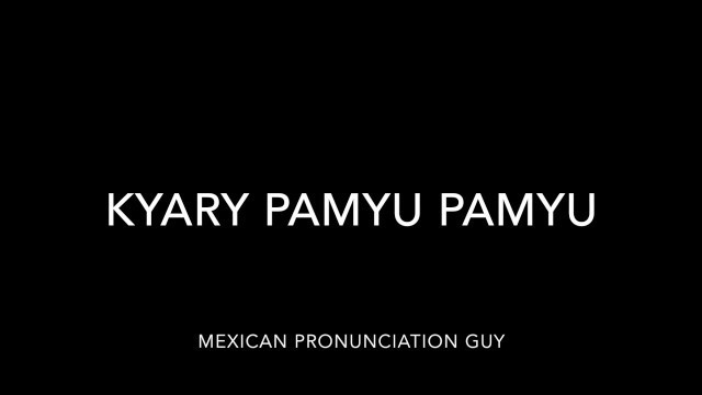 'How to Pronounce Kyary Pamyu Pamyu'