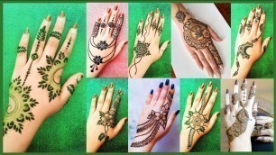 'Easy Henna Mehndi Designs For Hands