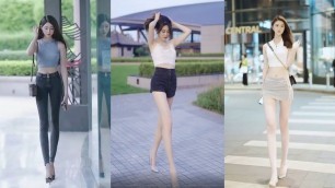 'Asian Long Leg Girl/Fashion On The Street'