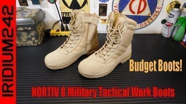 'Great Deal! NORTIV 8 Men\'s Military Tactical Work Boots'