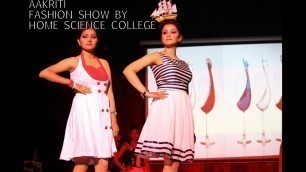 'Aakriti Home Science College Fashion Show Part Three Final @News Today Live'
