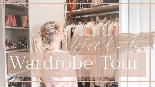'WALK-IN WARDROBE TOUR // What\'s In My Closet // Fashion Mumblr'