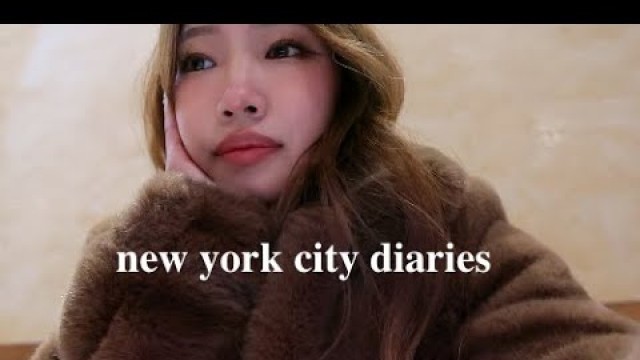 'nyc diaries | christmas in new york, morning coffee, job interviews'