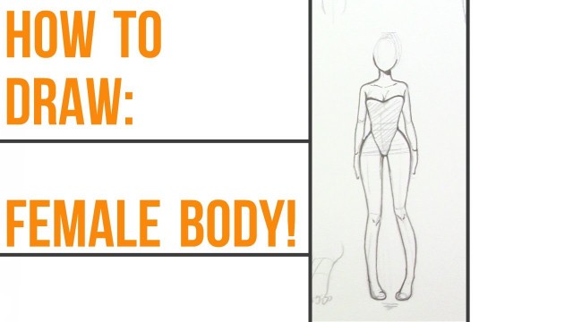 'How to draw female anatomy!~ Step-By-Step~'