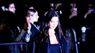 'Irina Shayk, Lara Stone, Natalia Vodianova at 2016 Givenchy fashion show in Paris'