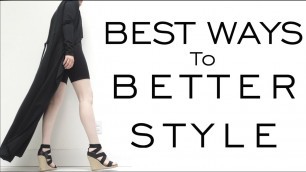'BEST WAYS to your BETTER FASHION STYLE / Chic Clothes / Minimalist Wardrobe / Emily Wheatley'