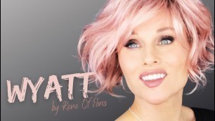 'Rene Of Paris WYATT Wig Review | WATERMELON R | CAP WARNING! | Thoughts on this NEW FASHION COLOR?!'