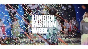'London Fashion Week SS16'