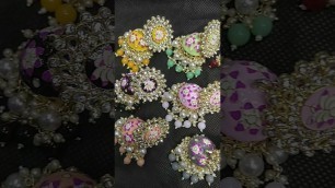 'wholesaler manufacturer exporter meenakari of imitation jewellery collection in Mumbai based'