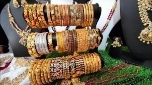 'Bangalore Wholesale Imitation Jewelry 22Rs Only/Challenging Prices Necklace,Bangles,Jumkas/Shopping'