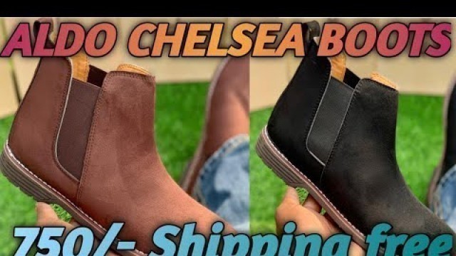 'ALDO CHELSEA BOOTS AVAILABLE HOME DELIVERY'