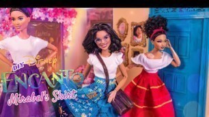 'Let’s Make Our Dolls Clothes inspired by Encanto : DIY Dolores, Luisa, Mirabel Skirts'