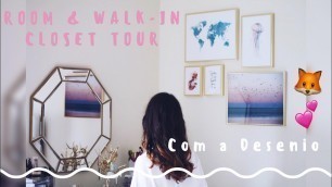 'Room & Walk-in Closet Tour com a Desenio | My Fashion Insider'