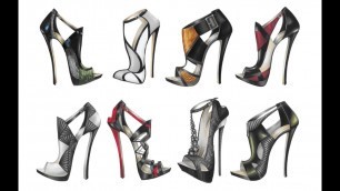 'My Shoes Drawings and design - Fashion illustration'