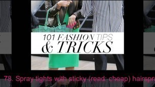 '101 Fashion Tips and Tricks Every Girl Should Know-P3'