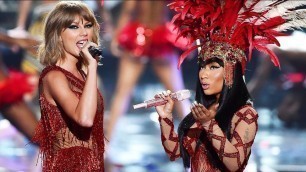 'Taylor Swift & Nicki Minaj Perform ‘The Night is Still Young + Bad Blood’ at MTV VMAs 2015'