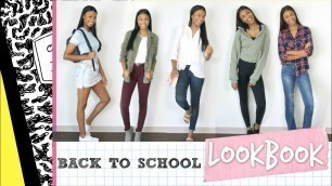 '2017 BACK TO SCHOOL LOOKBOOK | Fashion Nova, Zara, Forever 21 & more!'
