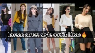 'Korean street style outfit ideas 2021