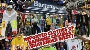 'Funky and Imported Turkey clothes of  BARRONZ CASUALS 