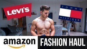 'HUGE AMAZON MEN\'S FASHION HAUL | Autumn 2018 (Levi\'s, Tommy Hilfiger, New Look)'