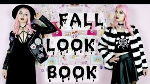 'Pastel Goth/ Alternative Fall Look Book'