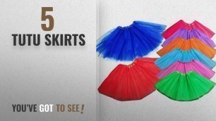 'Top 10 Tutu Skirts [2018]: High Quality Thick Petticoat TUTU Skirt 80\'s Fancy Dress Party Accessory'